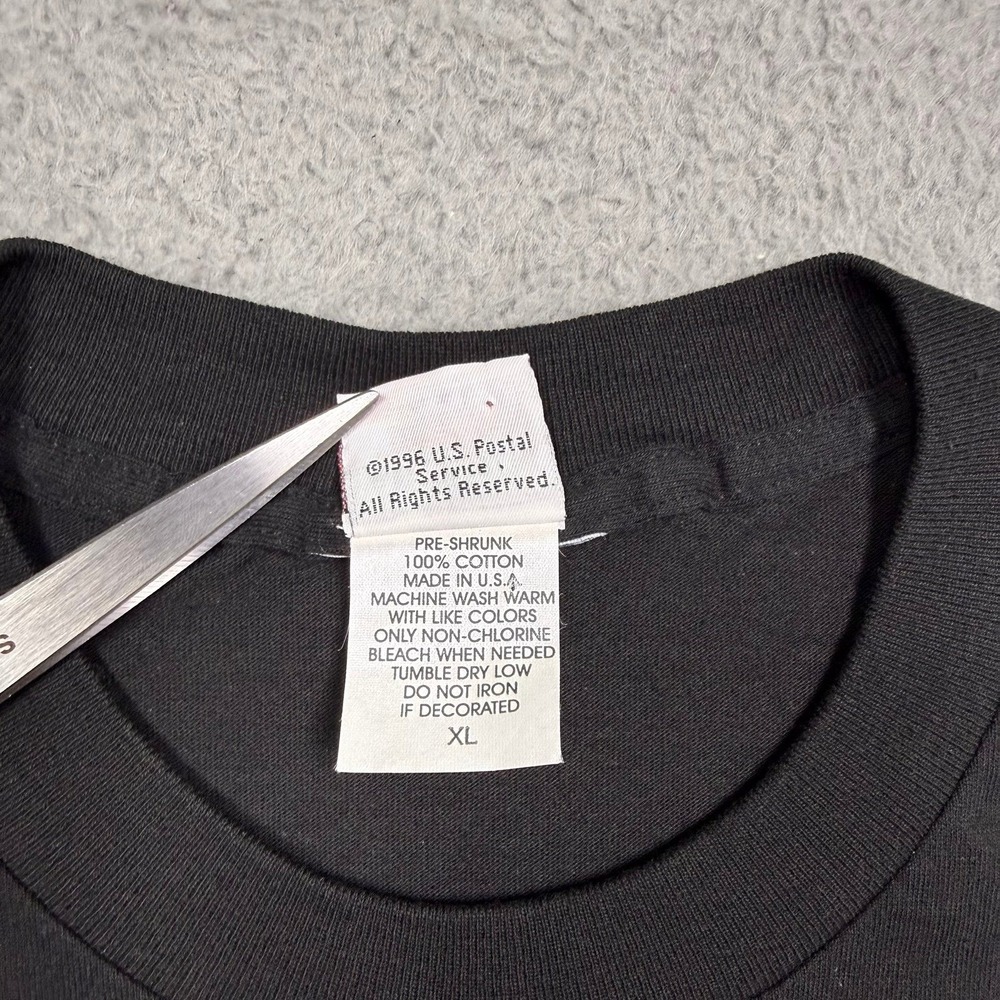 Vintage 90s U.S. Postal Service Eagle AOP T-shirt - Picture 4 of 5